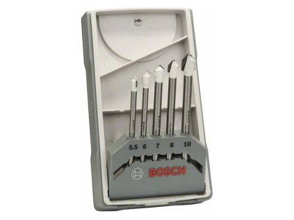 Bosch 5-dielna súprava vrtákov na obkladačky CYL-9 SoftCeramic 5,5 až 10mm | ajtech.sk