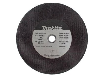 Makita rezný kotúč na kameň 305 x 25,4 x 3,5 mm, 1ks, A-89735 | ajtech.sk