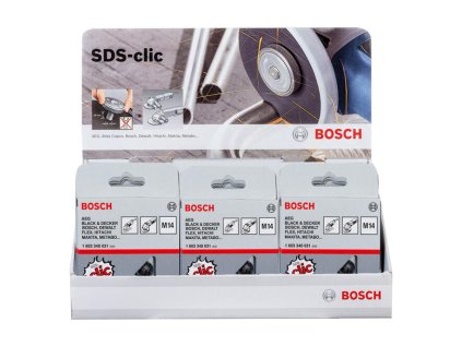 Bosch Rýchloupínacia matica SDS clic (15 ks) 2607019033 | ajtech.sk