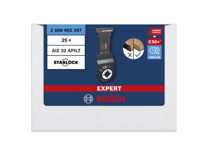 Bosch EXPERT MultiMax AIZ 32 APILT Pílový list pre multifunkčné náradie, 25 ks | ajtech.sk