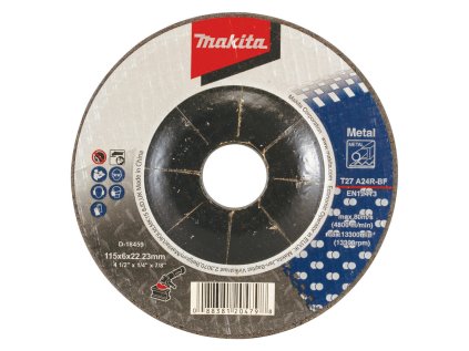 Makita Brúsny kotúč na kov 115 x 22,23 mm, D-18459 | ajtech.sk