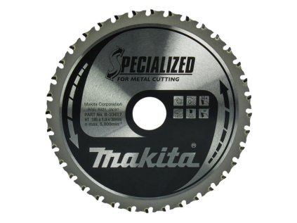 Makita Pílový kotúč ŠPECIÁLNY kov 185 mm / 30 mm 36z | ajtech.sk