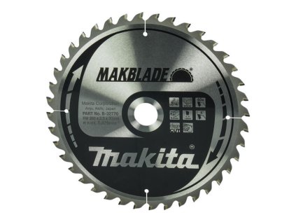 Makita Pílový kotúč MAKBlade drevo 260 mm / 30 mm 40z | ajtech.sk