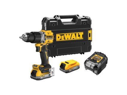 Aku vŕtačka DeWALT DCD805E2T Powerstack | extratech.sk