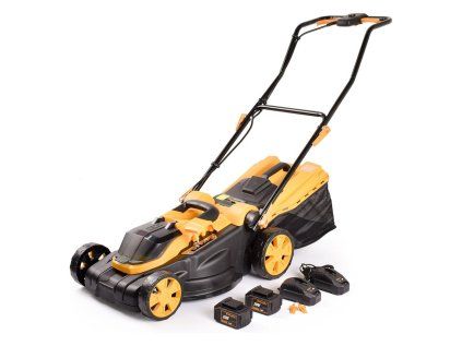 Akumulátorová kosačka Riwall PRO RALM 3820 set | extratech.sk