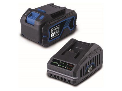 Scheppach SBSK4.0 Set nabíjačka s akumulátorom | extratech.sk
