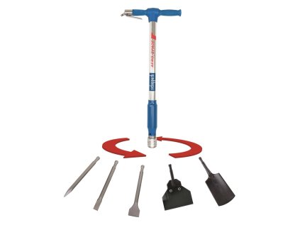 Scheppach AERO 2 SPADE Pneumatická sekacia sada 5 v 1 | ajtech.sk