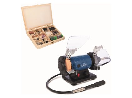 Scheppach HG 35 Dvojkotúčová brúska - leštička | ajtech.sk