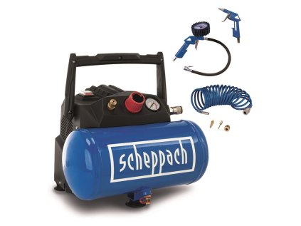 Scheppach HC 06 Kompresor bezolejový | ajtech.sk