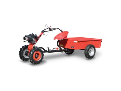 Malotraktor MTVO VARI XP 200 s vozíkom ANV 400 | ajtech.sk