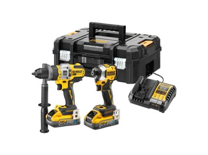 DeWALT DCK2052H2T Sada náradia - Príklepová vŕtačka, rázový uťahovák 18 V, 2 x 5 Ah | ajtech.sk