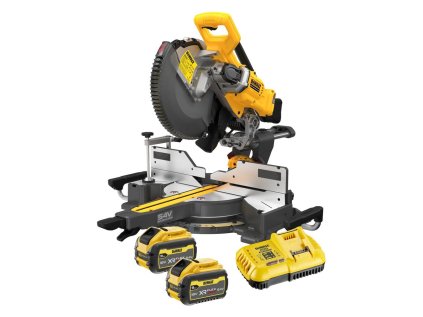 DeWALT DCS781X2 Aku pokosová píla 54 V XR, 2 x 9 Ah, 305 mm | ajtech.sk