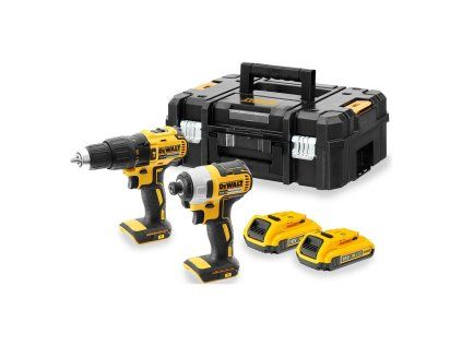 Sada DeWALT DCK2060D2T Príklepová vŕtačka a Uťahovač | extratech.sk