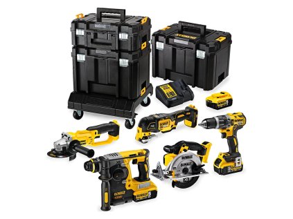 DeWALT DCK654P3T Sada aku náradia 18 V 3 x 5 Ah | ajtech.sk
