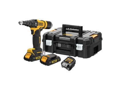 DeWALT DCF403D2GT Aku nitovacia pištoľ 18 V XR 4,8 mm - 2 x 2 Ah | ajtech.sk