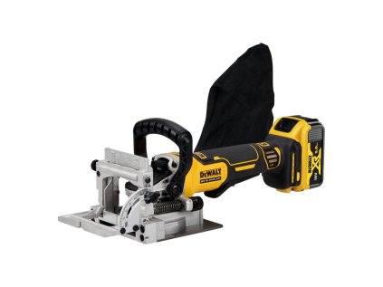 DeWALT Akumulátorová lamelovacia fréza 18 V XR BL 2 x 5 Ah | ajtech.sk
