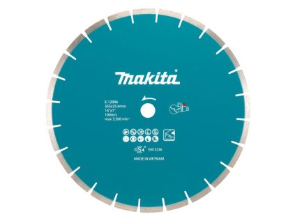 Makita Segmentový diamantový kotúč na betón 355x25,4 mm E-23226 | ajtech.sk