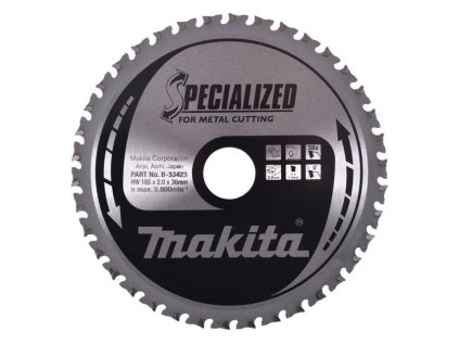 Makita Pílový kotúč SPECIÁLNY kov 185 mm / 30 mm 38z | ajtech.sk