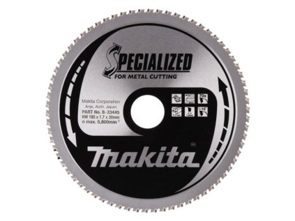Makita Pílový kotúč SPECIÁLNY kov 185 mm / 30 mm 70z | ajtech.sk