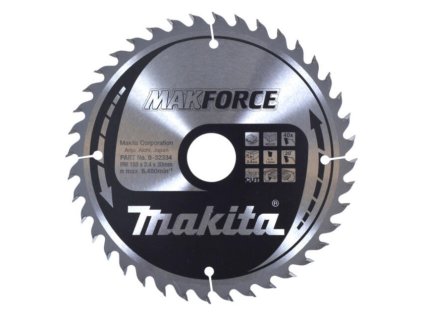 Makita Pílový kotúč MAKForce drevo 180 mm / 30 mm 40z | ajtech.sk