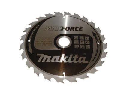 Makita Pílový kotúč MAKForce drevo 235 mm / 30 mm 24z | ajtech.sk