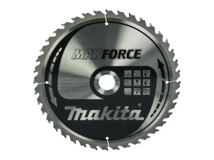 Makita Pílový kotúč MAKForce drevo 270 mm / 30 mm 40z | ajtech.sk