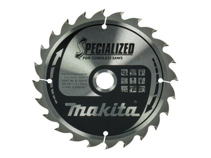 Makita Pílový kotúč SPECIÁLNY drevo 165 mm / 20 mm 24z | ajtech.sk
