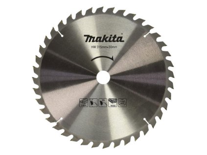 Makita Pílový kotúč SPECIÁLNY drevo 315 mm / 30 mm 40z | ajtech.sk