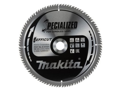 Makita Pílový kotúč EFFICUT drevo 305 mm / 30 mm 100z | ajtech.sk