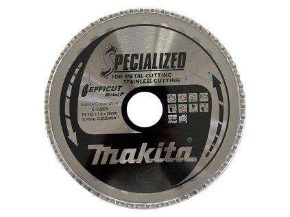 Makita Pílový kotúč EFFICUT kov, nerez 185 mm / 30 mm 60z | ajtech.sk