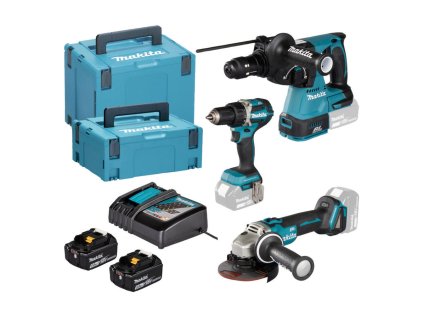 Makita DLX3195JX1 Sada aku náradia LXT s DDF484 , DGA504 , DHR243 (2x5,0 Ah) | ajtech.sk