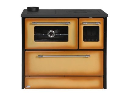 Sporák 701-G OMEGA Kuzine so sklom 9,18 kW, ľavý vývod, kapučíno | ajtech.sk