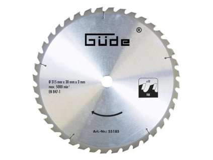 GÜDE Pílový kotúč HM 315x30 48Z | ajtech.sk