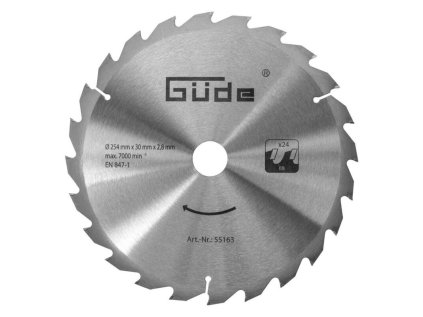 GÜDE Pílový kotúč HM 254x30 24Z | ajtech.sk
