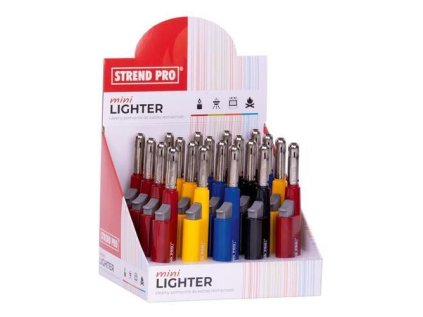 Strend Pro Plynový zapaľovač MINI 4 farby | ajtech.sk