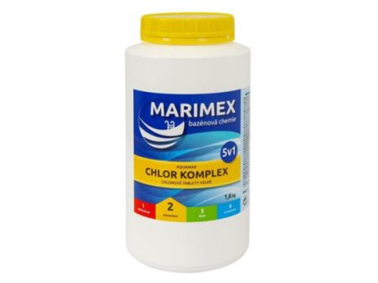 Marimex Aquamar Chlor Komplex 5v1 1,6 kg 1130120 | ajtech.sk