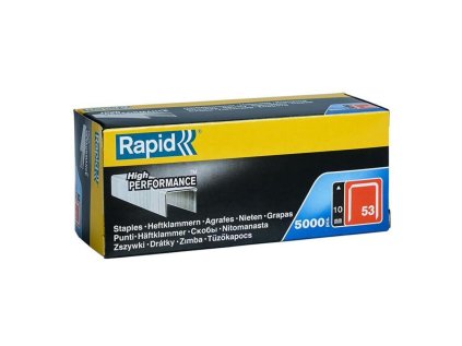 Strend Pro Spony RAPID 53 pre sponkovačky, 10 mm, 5 000 ks | ajtech.sk