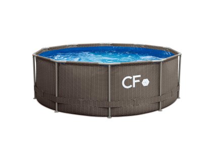 Bazén nadzemný CF FRAME ratan - 305 x 91 cm | ajtech.sk