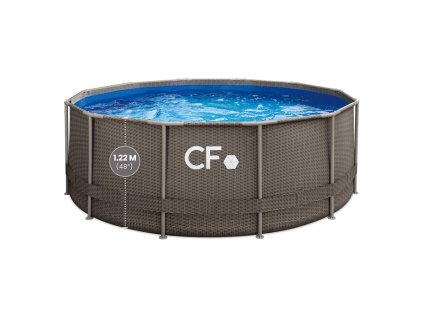 Bazén nadzemný CF FRAME ratan - 366 x 122 cm | ajtech.sk