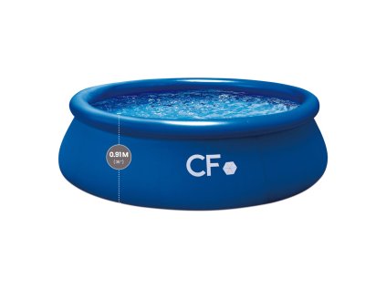 Bazén nadzemný CF QUICK modrý - 366 x 91 cm (bez filtrácie) | ajtech.sk