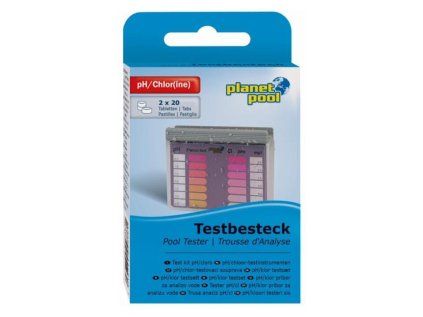 Tabletkový tester pH / Chlór CF | extratech.sk