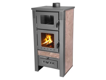 Kachle Pro TAURUS Ceramic s rúrou na pečenie, 12 kW, 120 mm, mocca | ajtech.sk