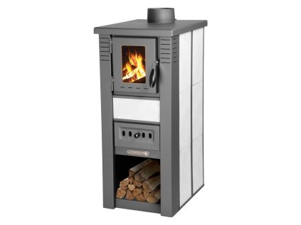 Kachle Pro LAVA Ceramic, 6,5 kW, 120 mm, biele | ajtech.sk