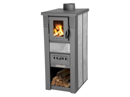 Kachle Pro LAVA Ceramic 6,5 kW, 120 mm, šedé | ajtech.sk