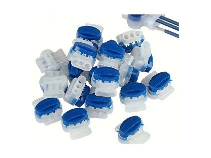 Svorky vodeodolné pre robotické kosačky 3M Scotchlok 314 (10 ks) | extratech.sk