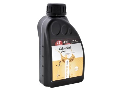 Riwall Celoročný olej pre 2-taktné motory (0.5l) | ajtech.sk