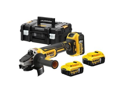Aku uhlová brúska DeWALT DCG405 125mm 3x5.0Ah | ajtech.sk