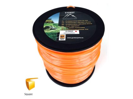 Žacia struna Everest 3,0 mm 252 m štvorcová | ajtech,sk