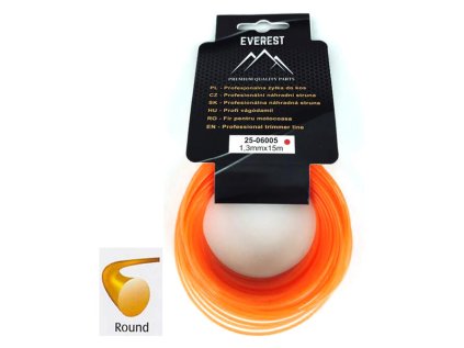 Žacia struna okrúhla 1,3 mm 15 m EVEREST | ajtech.sk