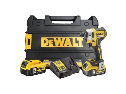 Aku rázový uťahovač DeWALT DCF887P2 5.0Ah Set | ajtech.sk
